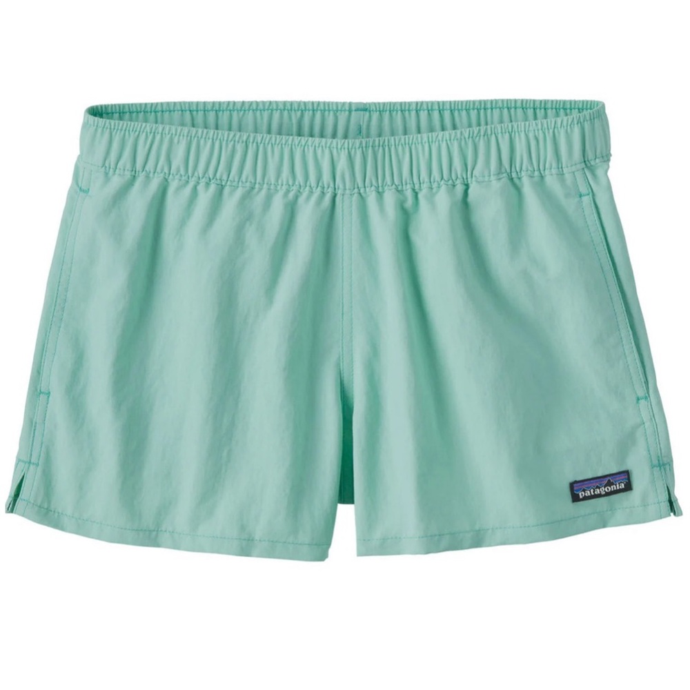 Patagonia women’s baggies shorts early teal 2.5 inches